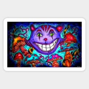 Cheshire Cat Sticker